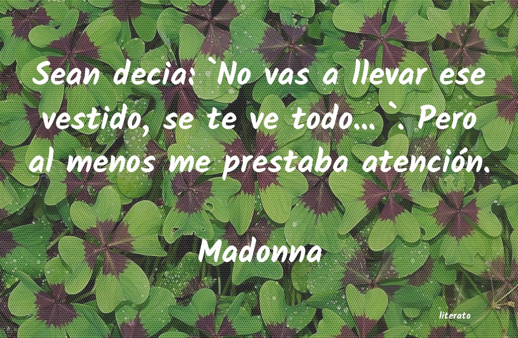 frases de Madonna