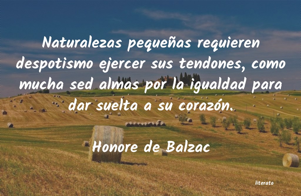 frases de Honore de Balzac
