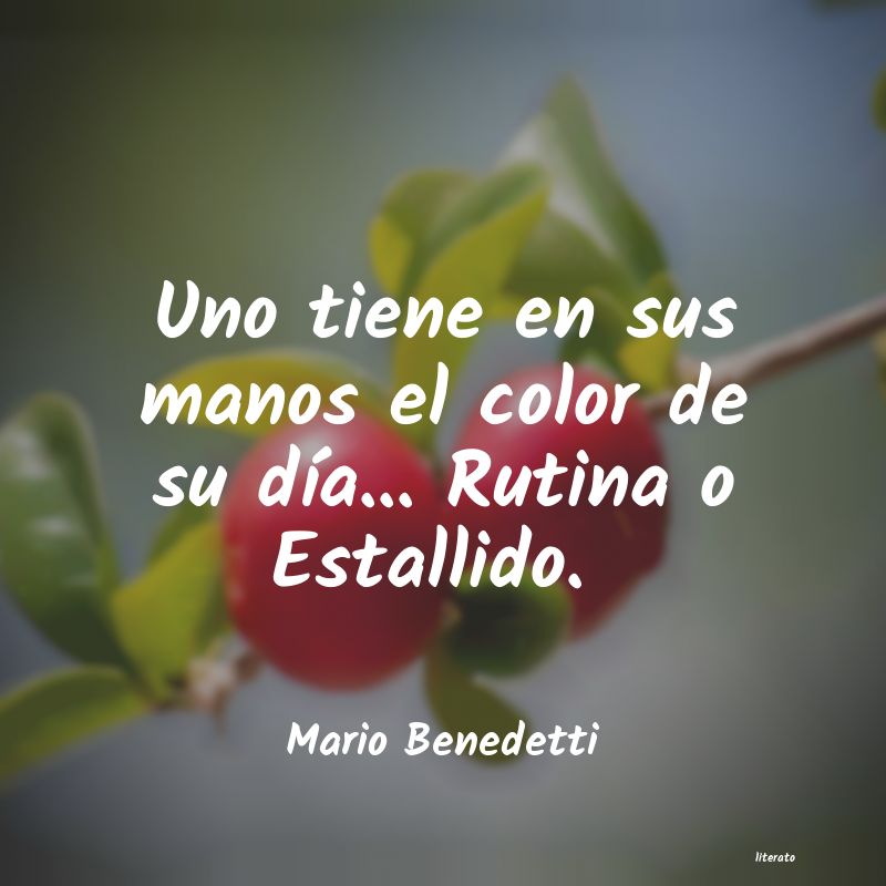 frases de Mario Benedetti