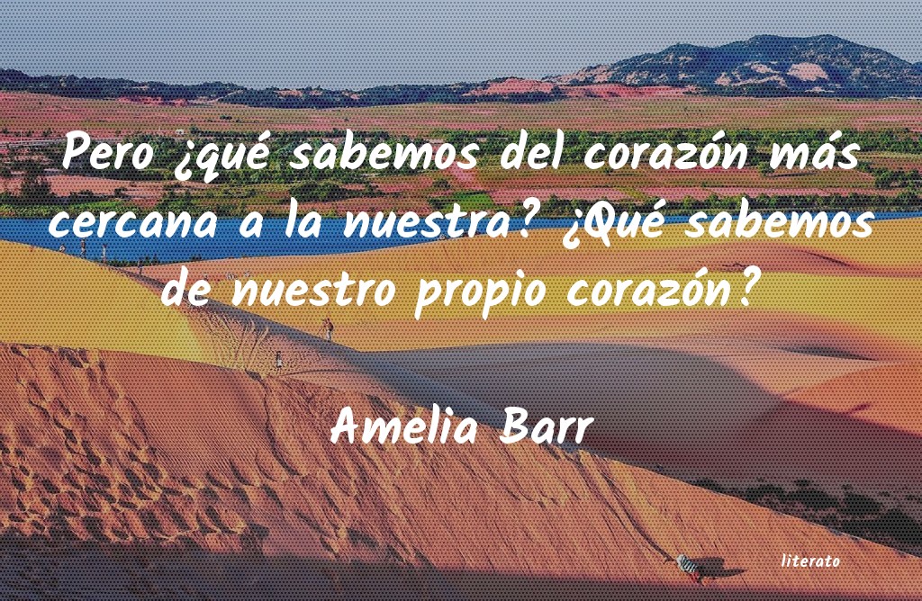 Frases de Amelia Barr