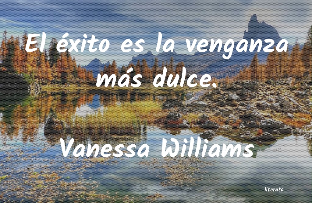 Frases de Vanessa Williams