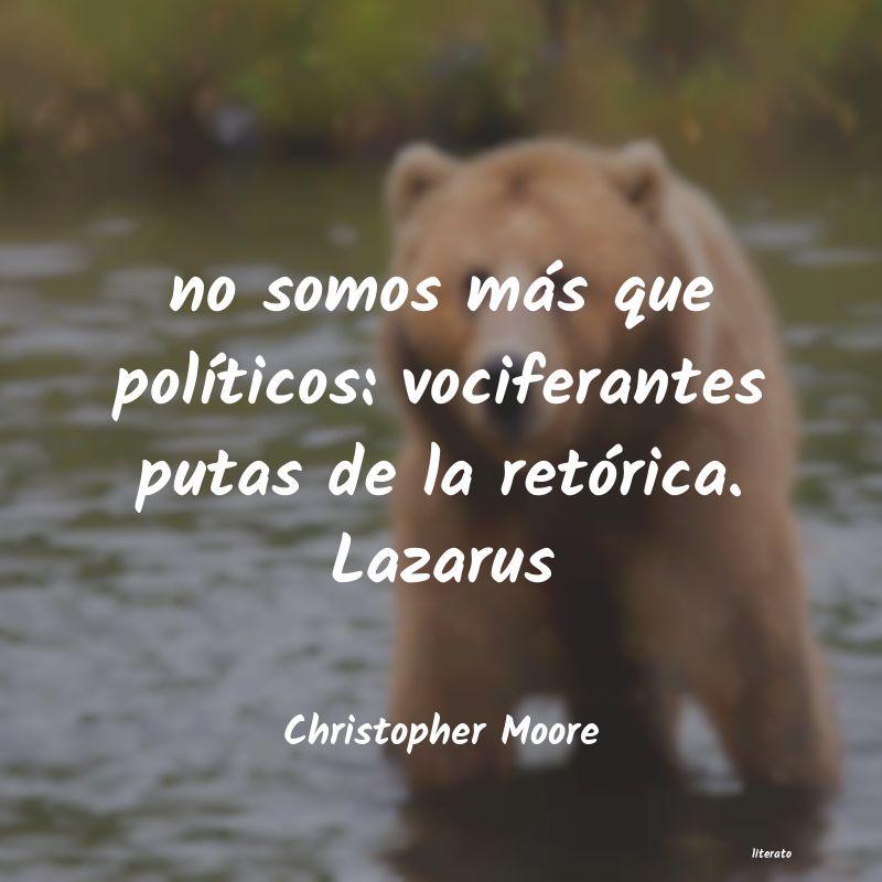 frases de Christopher Moore