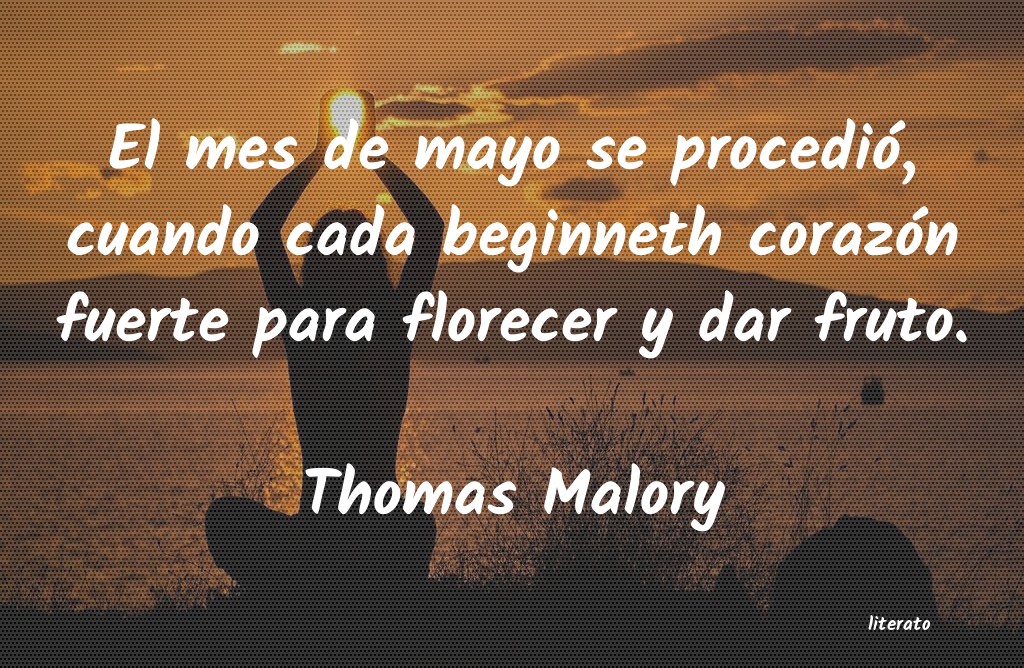 Frases de Thomas Malory