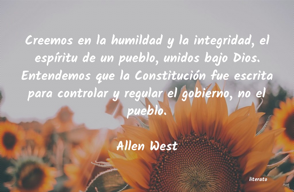 Frases de Allen West