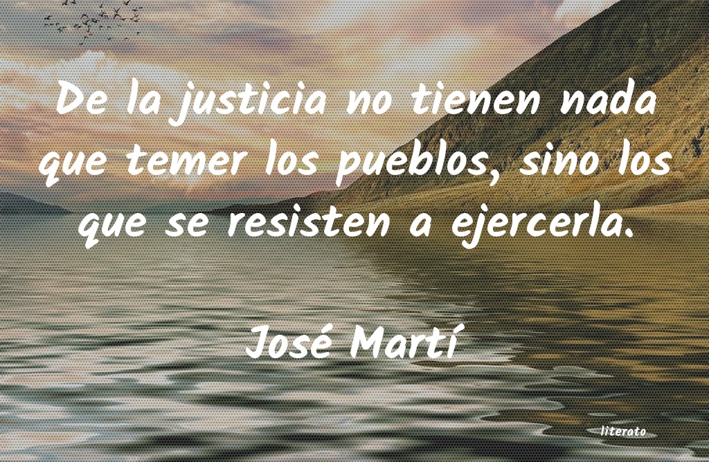 Frases de José Martí