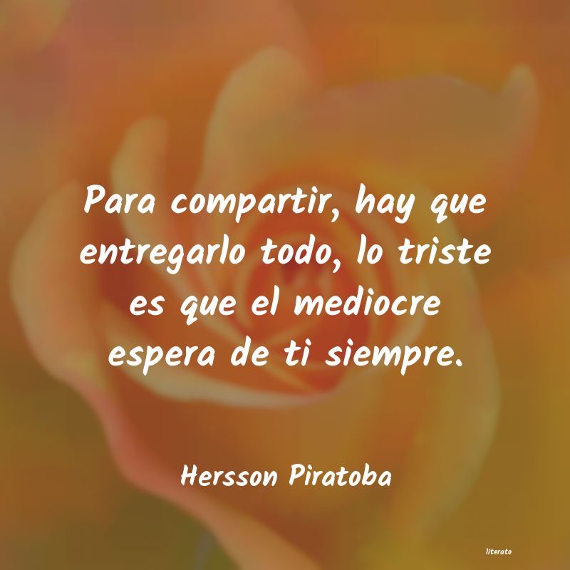 frases de Hersson Piratoba