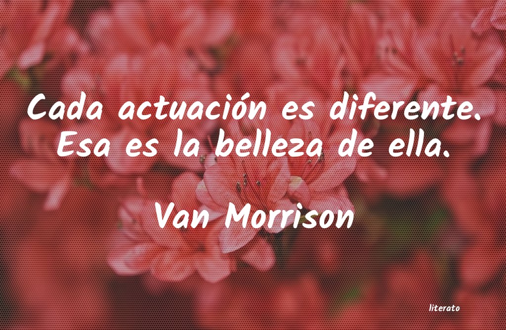 Frases de Van Morrison