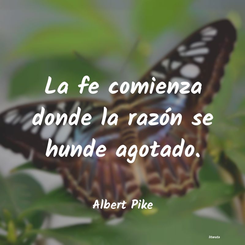 Frases de Albert Pike