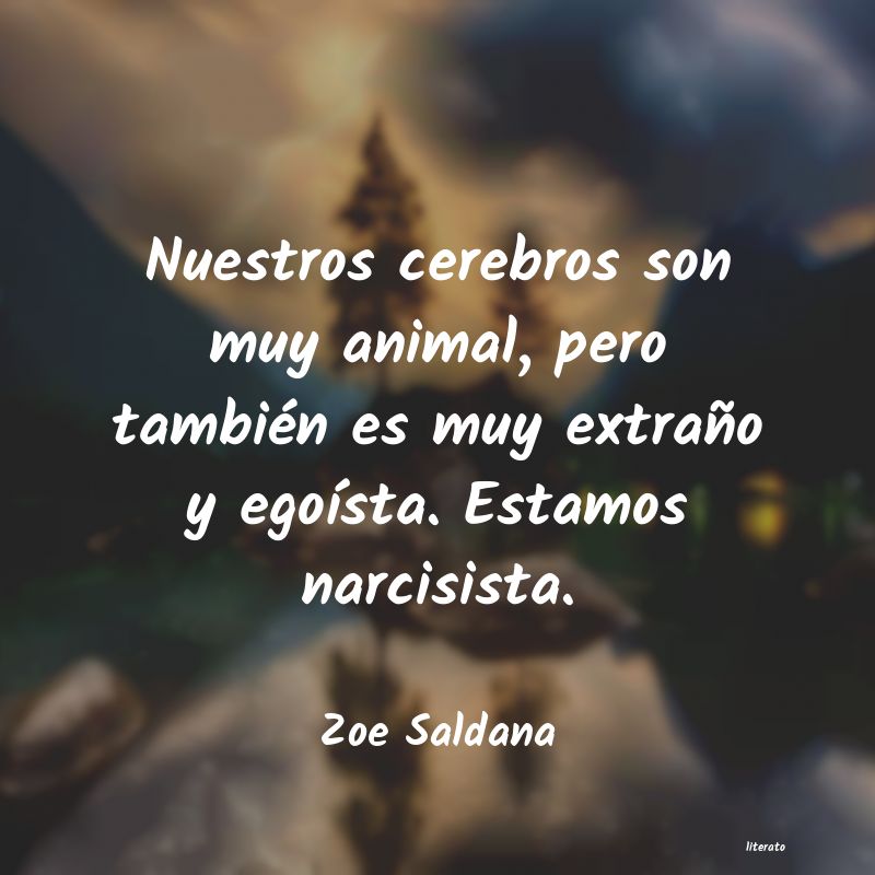 Frases de Zoe Saldana