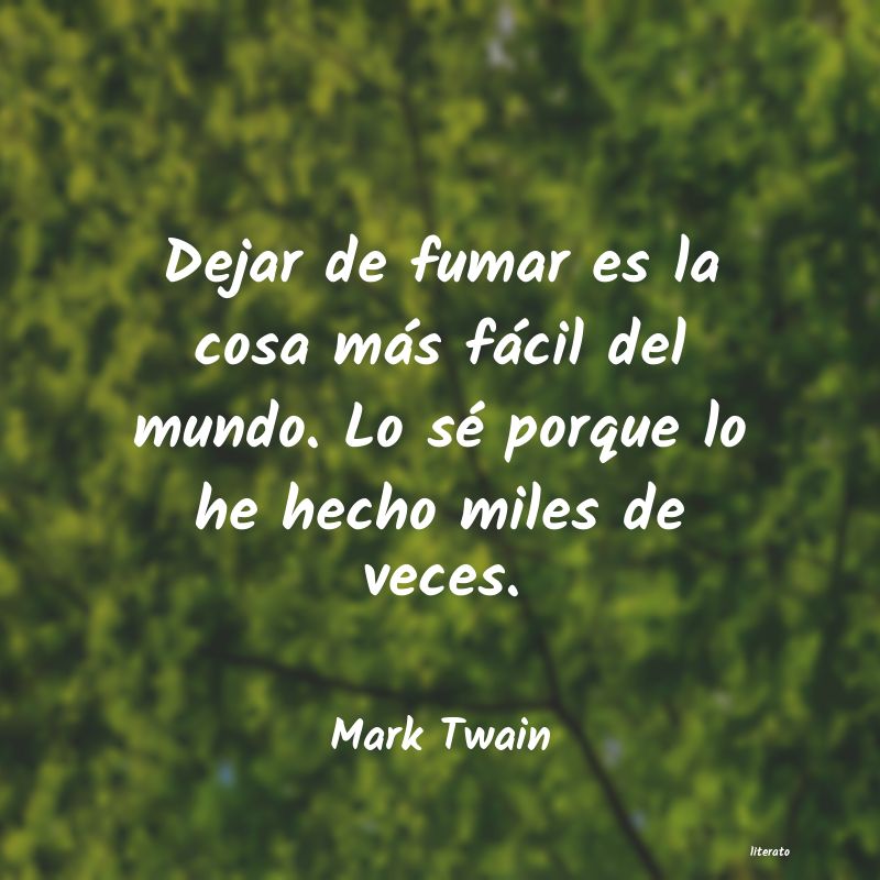 Frases de Mark Twain