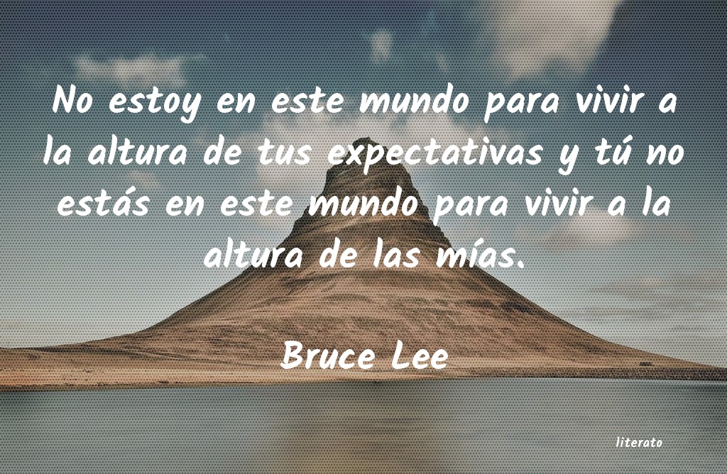 frases de Bruce Lee