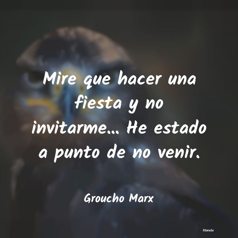 Frases de Groucho Marx