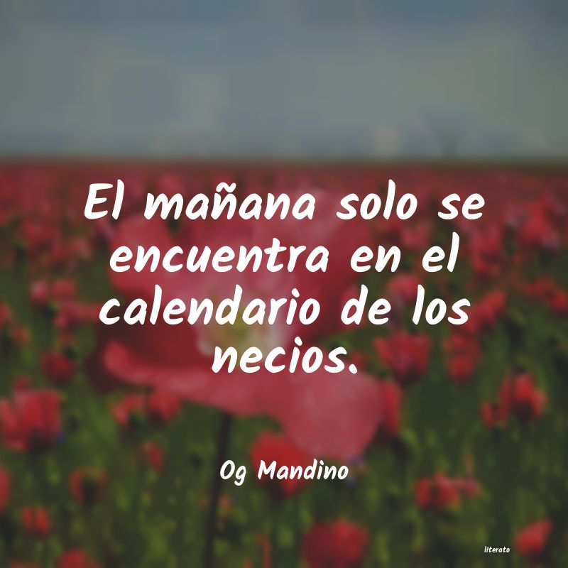 frases de Og Mandino