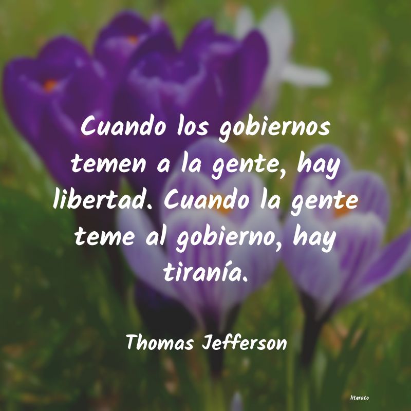 frases de Thomas Jefferson
