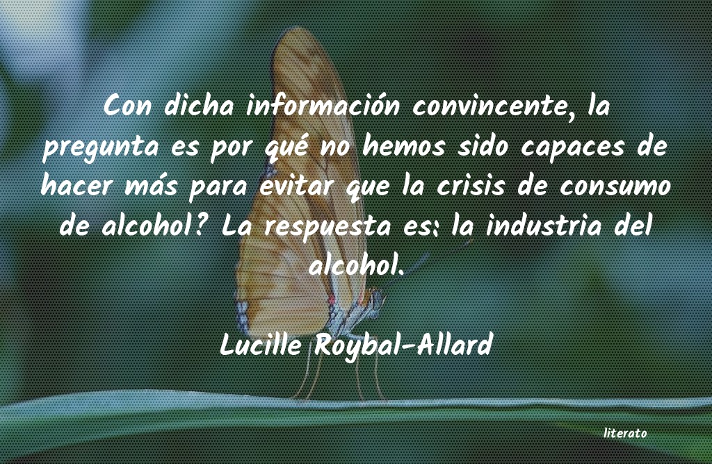 Frases de Lucille Roybal-Allard