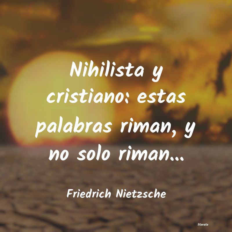 Frases de Friedrich Nietzsche