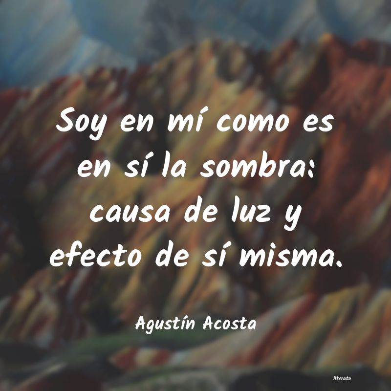 Frases de Agustín Acosta