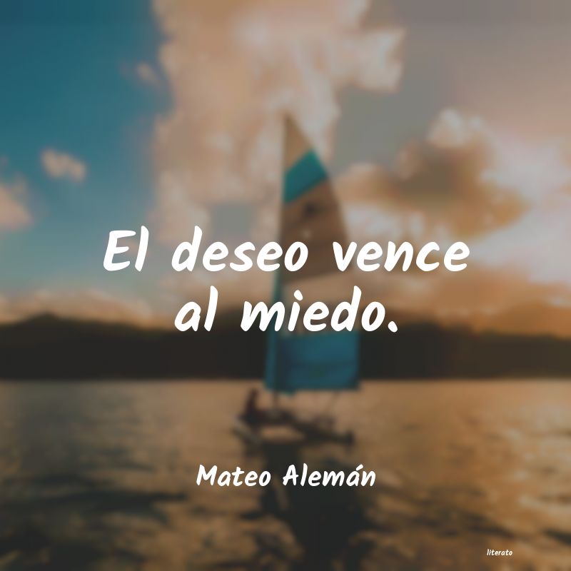 frases de Mateo AlemÃ¡n