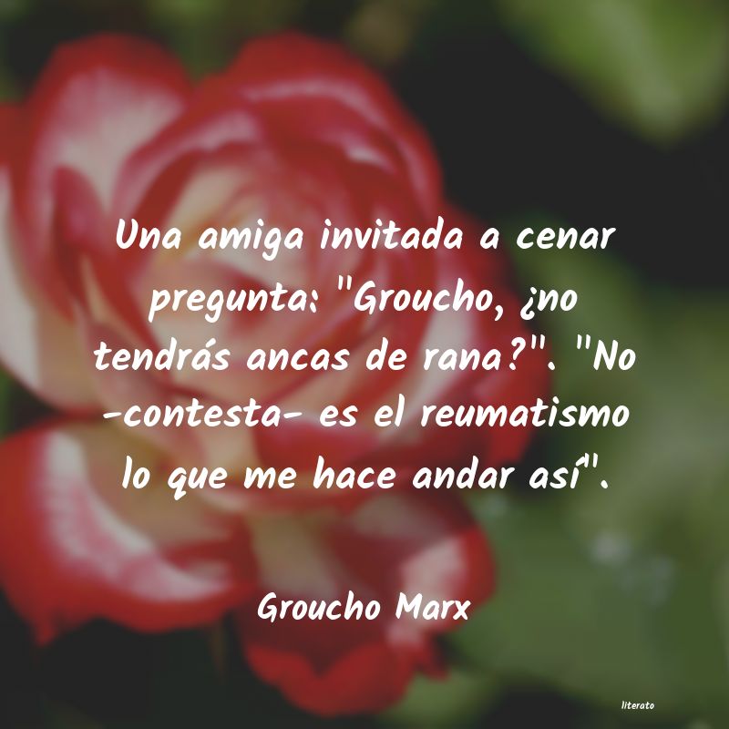 frases de Groucho Marx