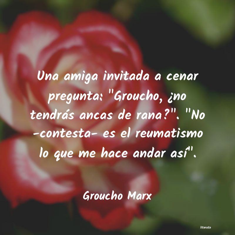 Frases de Groucho Marx