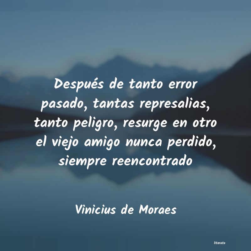 lo que no es dado es perdido