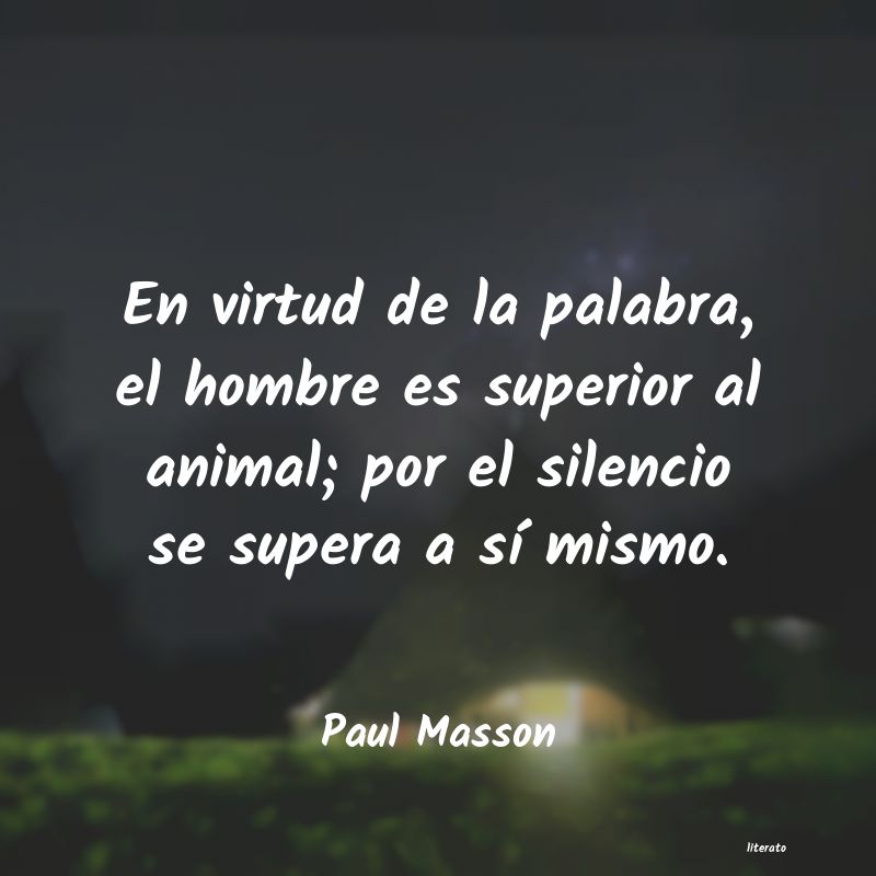 Frases de Paul Masson