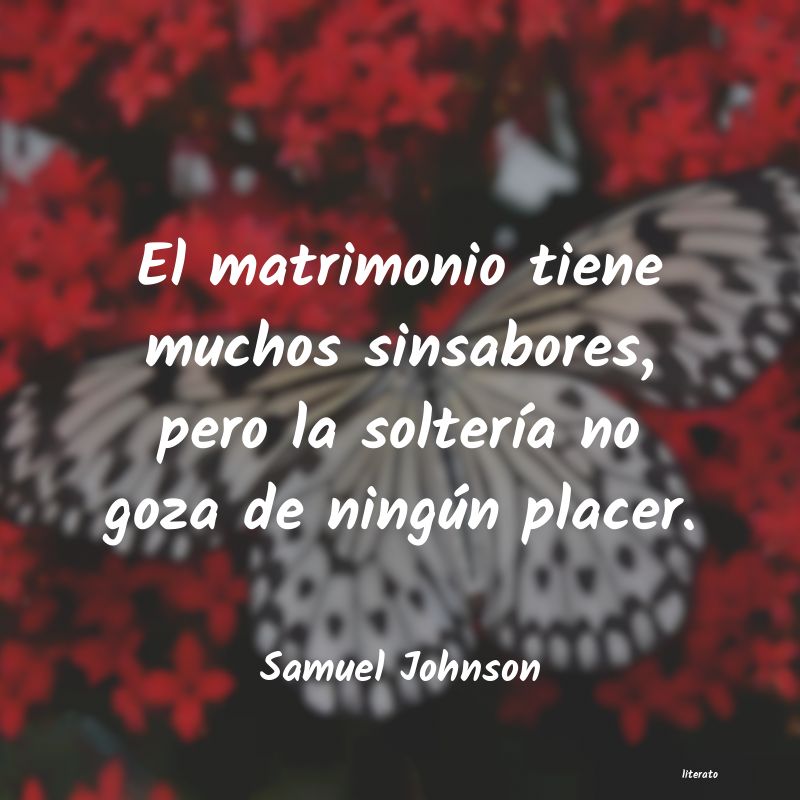 Frases de Samuel Johnson