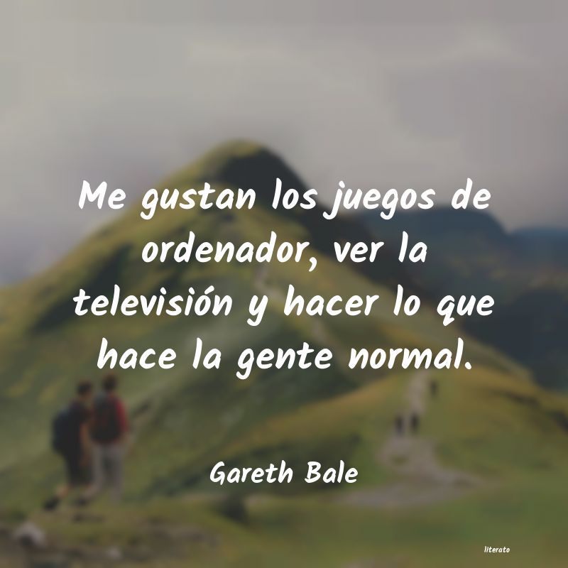 Frases de Gareth Bale