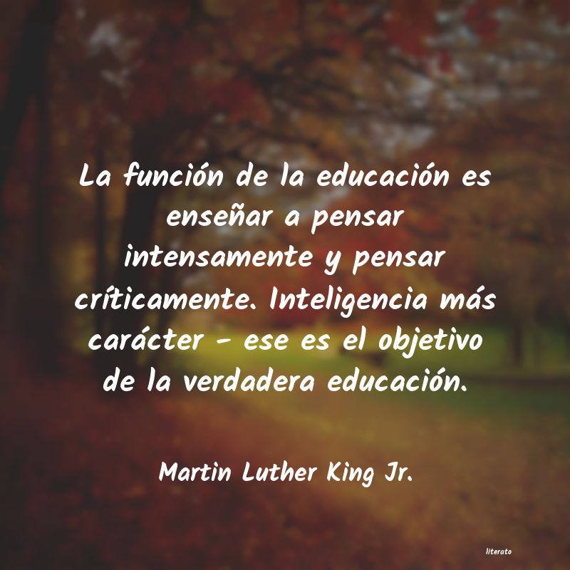 frases de Martin Luther King Jr.