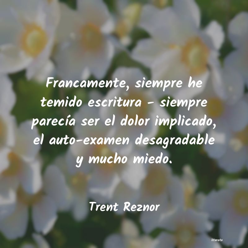frases de Trent Reznor