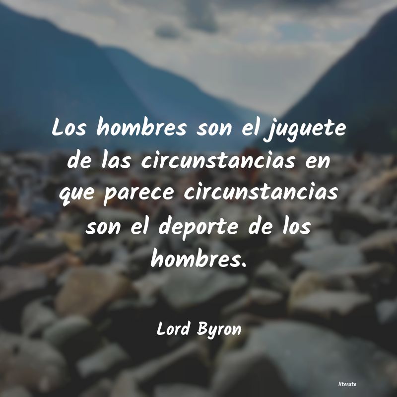 Frases de Lord Byron