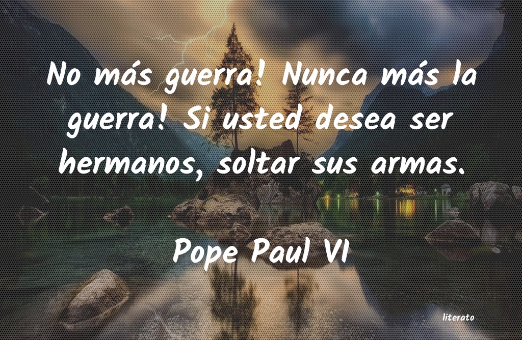 Frases de Pope Paul VI