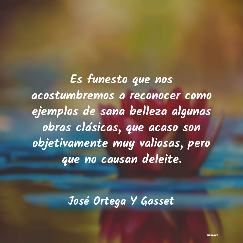 Frases de José Ortega Y Gasset