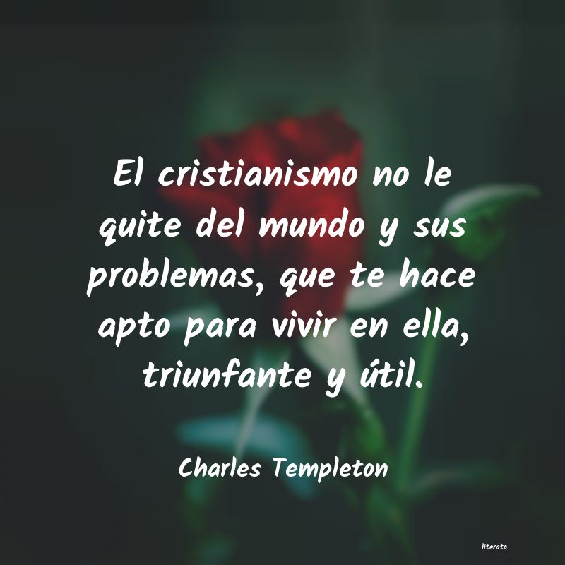 frases de Charles Templeton