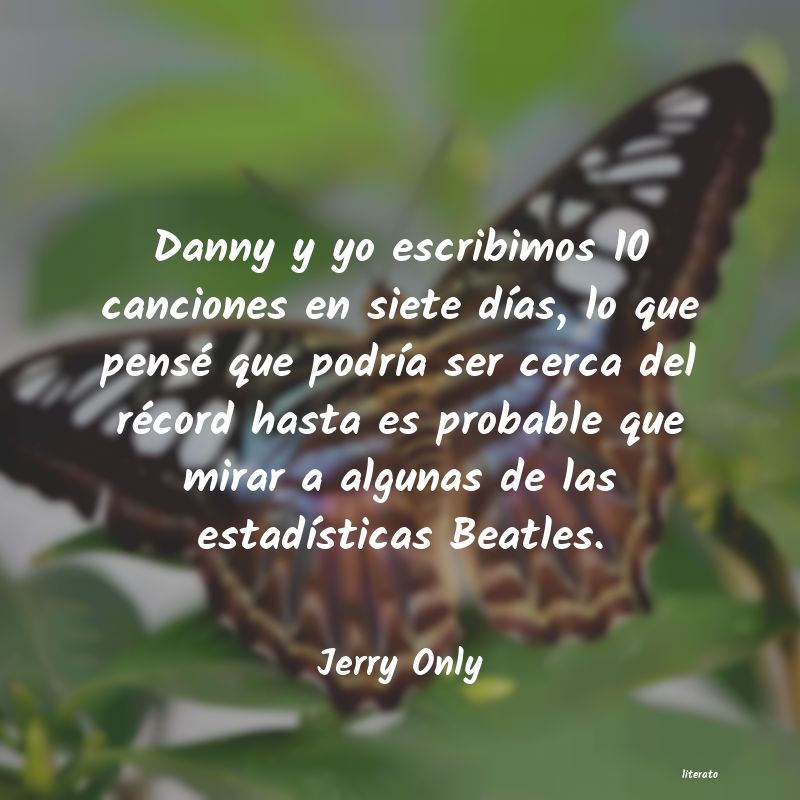 frases de Jerry Only