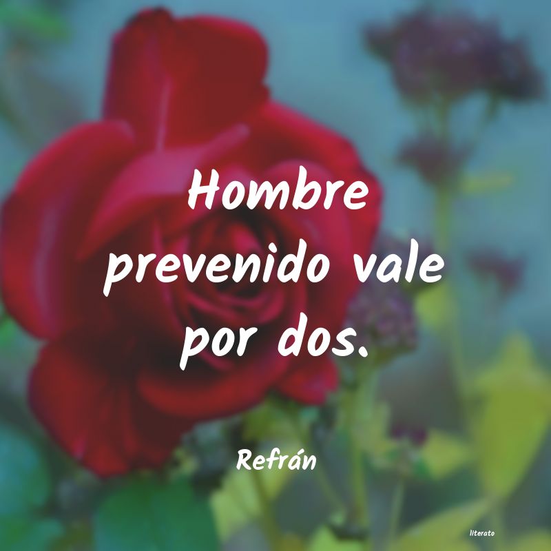 Frases de Refrán