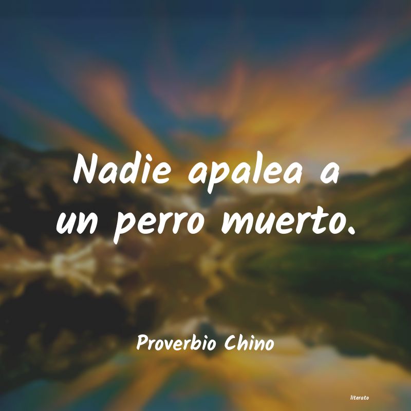 Frases de Proverbio Chino