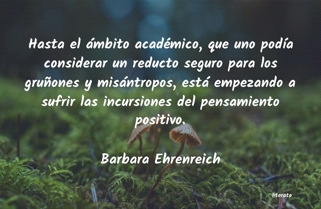 frases de Barbara Ehrenreich