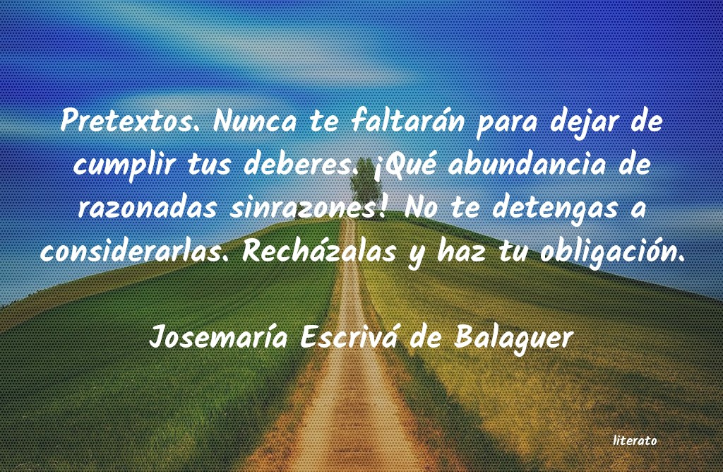 Frases de Josemaría Escrivá de Balaguer