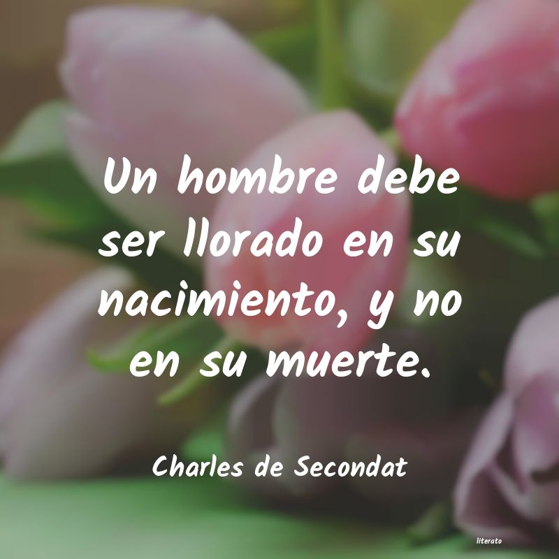 Frases de Charles de Secondat