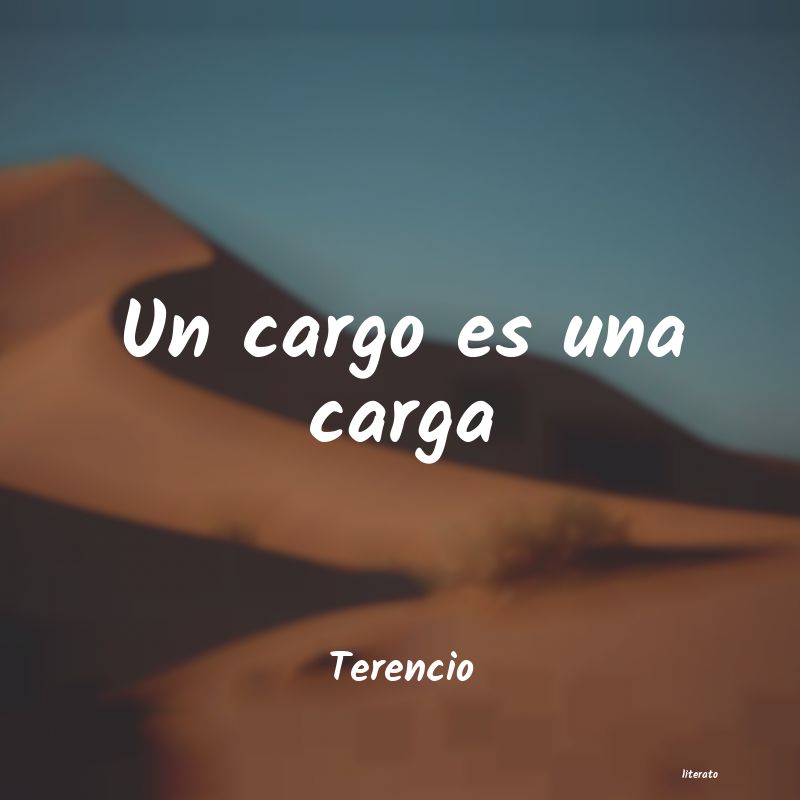 Frases de Terencio