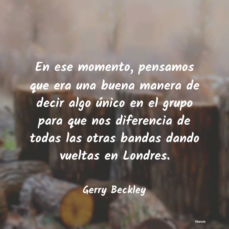 Frases de Gerry Beckley