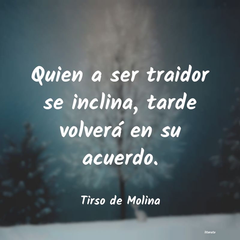 Frases de Tirso de Molina