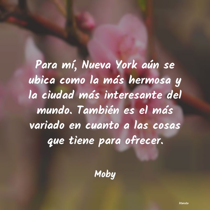 Frases de Moby