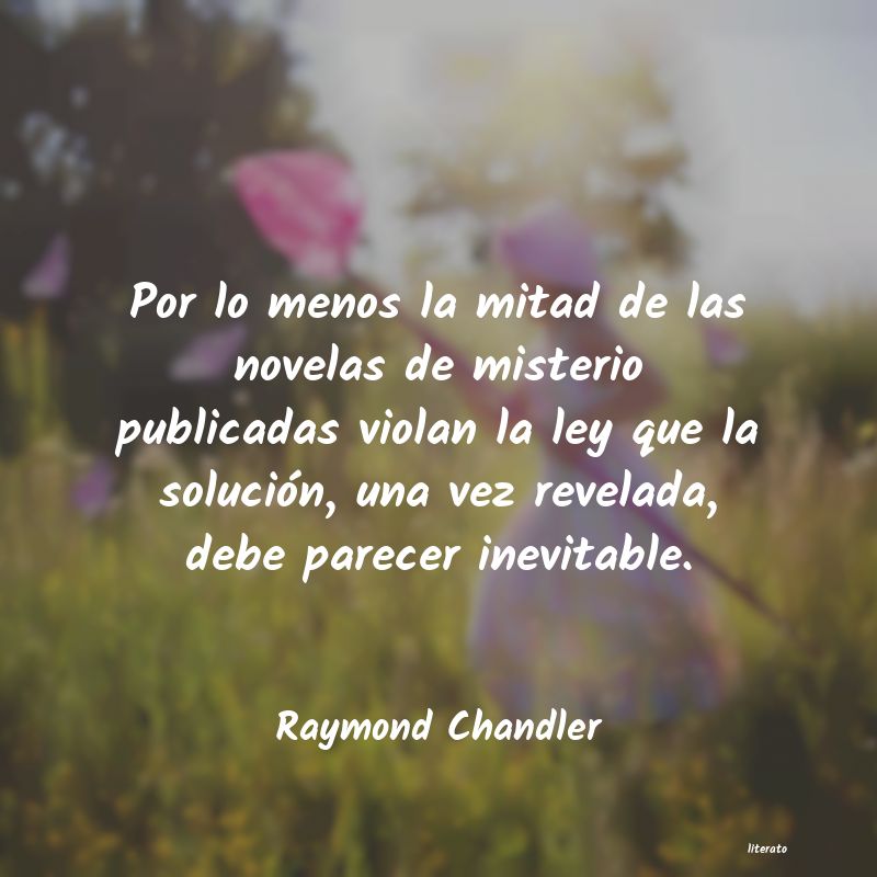 Frases de Raymond Chandler