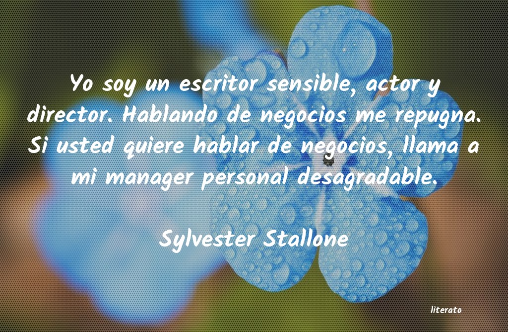 Frases de Sylvester Stallone