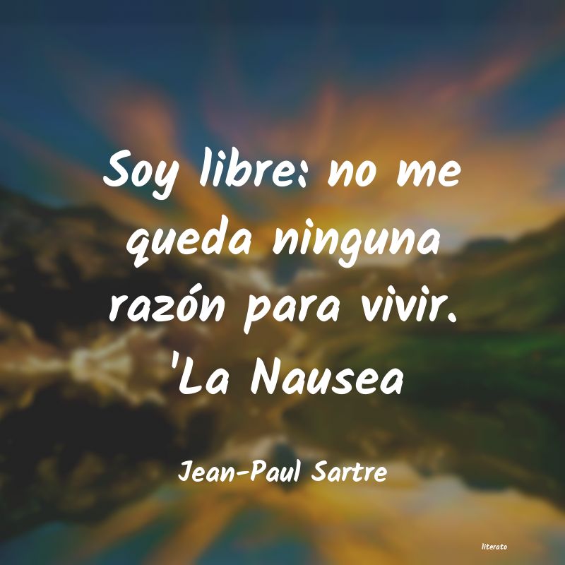 frases de Jean-Paul Sartre