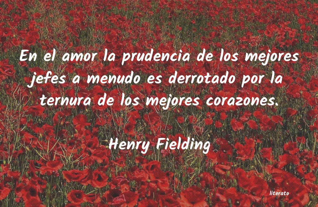 Frases de Henry Fielding