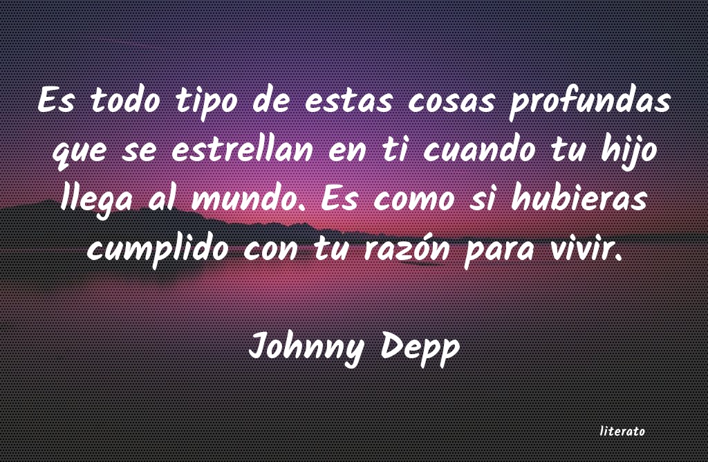 frases de Johnny Depp