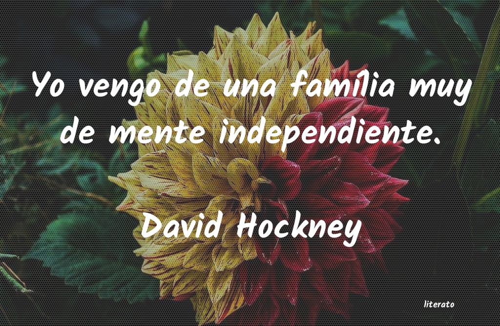 Frases de David Hockney